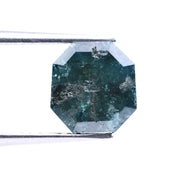 2.01 Ct octagon cut natural blue diamond loose stone with high clarity for engagement or custom ring designs