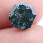 2.01 Ct octagon cut natural blue diamond loose stone with high clarity for engagement or custom ring designs