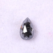 1.08 Ct Pear Cut Diamond Natural Black Diamond Pear shape diamonds, raw natural diamond.