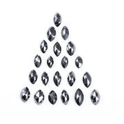 4.57 Ct Natural Marquise Cut Diamond Black Diamonds, Offering Diamods For Wedding Ring