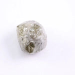 3.38 Ct Uncut Natural Rough Diamond – Earth Mined Rustic Grey Loose Crystal, Conflict-Free Diamond for Engagement Rings & Custom Jewelry