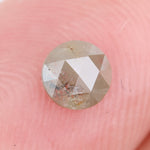 brown colour 0.37 ct round natural vs lab grown diamond