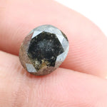 2.86 Ct brown black oval cut natural diamond with rich dual tones and brilliant sparkle for bold luxury jewelry
