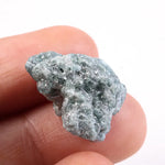 blue raw diamond crystal with natural uncut gemstone appearance natural rough diamond 