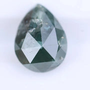 1.04 Ct blue pear shape diamond loose stone with elegant teardrop cut and rich fancy blue color for custom engagement ring or fine jewelry