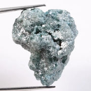 blue raw diamond crystal with natural uncut gemstone appearance natural rough diamond 