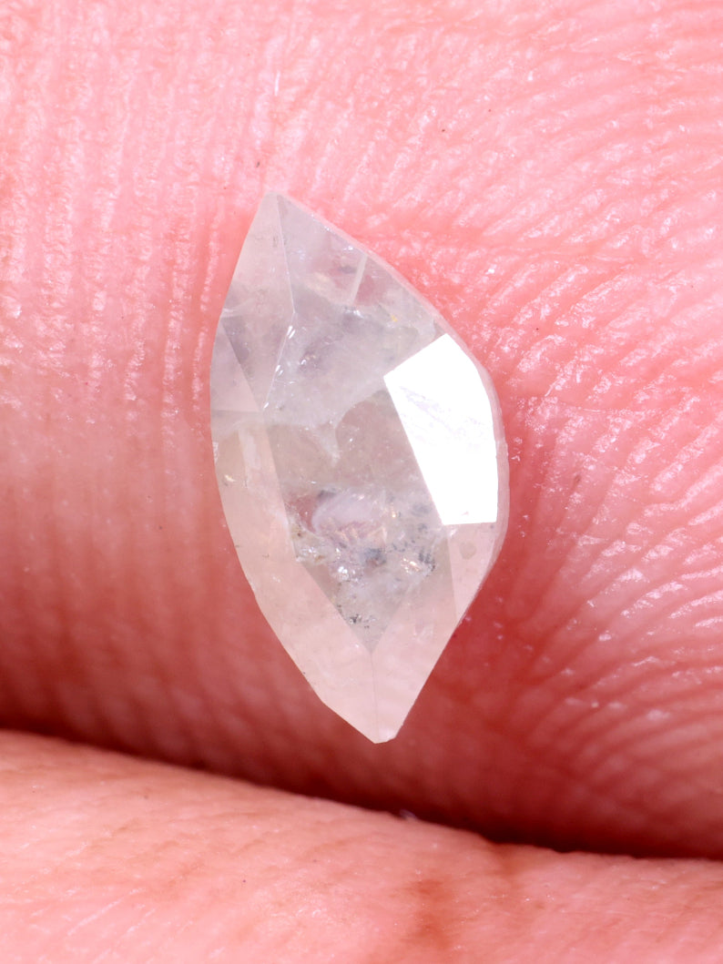 0.33 Ct Loose Light Gray Diamond - Marquise Shape Natural Diamond ( 7.02 X 3.48 X 1.57 )