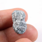 Rough raw diamond stone ideal for custom ring settings, showing differences between rough synthetic diamonds and natural raw diamond material.