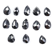 Exclusive Natural Cushion Cut Fancy Black Diamond, how can you tell if a diamond is real, diamonds in the rough, raw diamonds, lab grown vs natural diamond, natural diamond vs lab grown, black diamond, what is a black diamond.