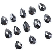 Exclusive Natural Cushion Cut Fancy Black Diamond, how can you tell if a diamond is real, diamonds in the rough, raw diamonds, lab grown vs natural diamond, natural diamond vs lab grown, black diamond, what is a black diamond.