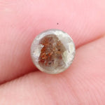 natural round diamond engagement rings and natural grey brown diamond earrings