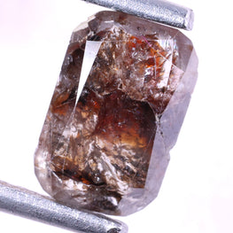 0.75 Ct Loose Brown Diamond - Radiant Shape Natural Diamond ( 7.90 X 5.11 X 1.48 )