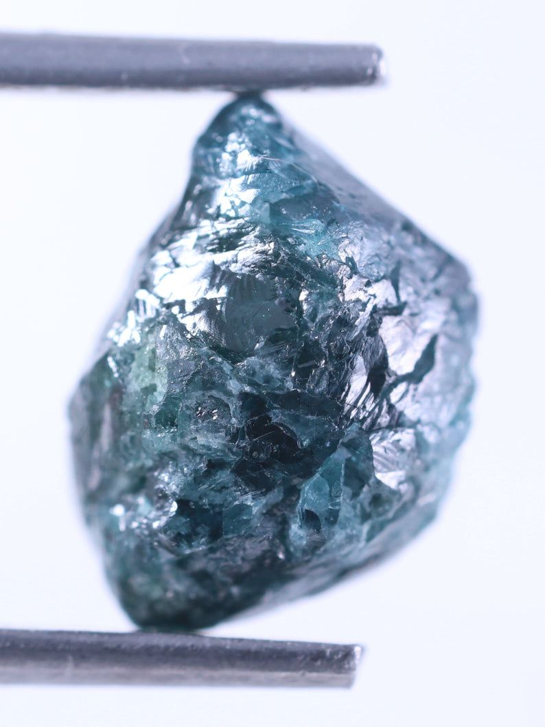 4.27 CT Rough Shape Natural Diamond Fancy Blue Color I3 Clarity
