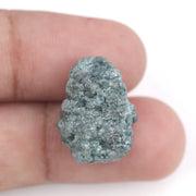 blue color how to identify a rough diamond from its natural form