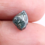 2.11 Ct natural rough diamond, uncut raw African mined rustic crystal, conflict-free loose diamond for wedding rings and custom jewelry