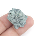 blue color raw diamond uncut natural rough appearance