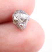 2.57 Ct Grey Rough Raw Diamond Loose Rare Diamond Use For Custom Jewerly 