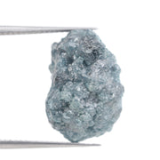 blue color rough raw diamonds for unique jewelry