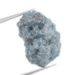 blue color rough raw diamonds for unique jewelry