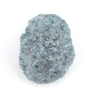 blue color uncut diamond raw natural look