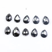 Wholesale Natural Black Pear Cut Diamond, diamond, what is a black diamond, diamond ring, how to tell if a diamond is real, rough stones,