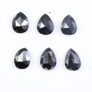 Buy 1.59 CT Natural Pear Fancy Black Diamond, what does a raw diamond look like, how to identify a raw diamond, offering diamods, lab grown vs natural diamond, man made diamond rings, how to tell if a diamond is real.