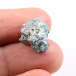 rough raw uncut diamond stones with natural crystal texture for jewelry making blue rough diamond 