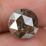 2.86Ct Natural Brownish-Grey Colored Diamond Loose Round Brilliant Cut Diamond Use For Custom Jewelry 