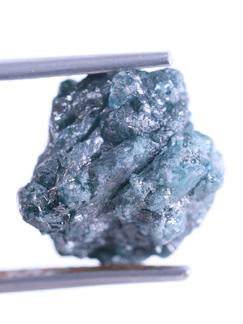 9.51 CT Rough Shape Natural Diamond Fancy Blue Color I3 Clarity