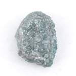 blue raw mined diamonds for jewelry