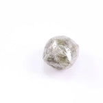 2.08 Ct rare grey rough diamond, natural loose uncut raw stone, irregular rustic conflict-free crystal for unique jewelry making