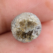 4.22Ct Brownish-Grey Polised Diamond Loose Round Brilliant Diamond Use For Making Jewelry Shine 