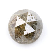 4.75Ct Natural Loose Yellowish-Grey Colored Diamond Round Brilliant Cut Diamond For Custom Jewelry Making Shiny