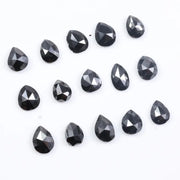 Natural Pear Brilliant Fancy Black Diamond, diamond, what is a black diamond, lou diamond phillips, best man made diamonds, lab grown vs natural diamond, raw diamonds, natural diamond vs lab grown.