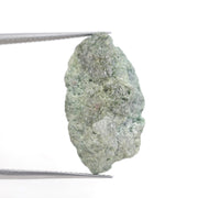 blue color raw unpolished diamond jewelry