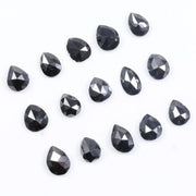 Natural Pear Brilliant Fancy Black Diamond, diamond, what is a black diamond, lou diamond phillips, best man made diamonds, lab grown vs natural diamond, raw diamonds, natural diamond vs lab grown.