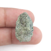 blue color raw unpolished diamond jewelry
