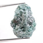 raw blue diamond stone with rough natural diamond crystal structure natural rough diamond 