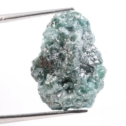 raw blue diamond stone with rough natural diamond crystal structure natural rough diamond 