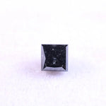 0.77 Ct natural salt and pepper diamond raw loose earth mined diamond for engagement ring and jewelry