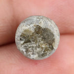 4.75Ct Natural Loose Yellowish-Grey Colored Diamond Round Brilliant Cut Diamond For Custom Jewelry Making Shiny