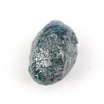 blue color raw stone rings raw rough gemstones