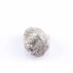 4.07 Ct rare grey rough diamond, natural loose uncut raw earth mined rustic stone, conflict-free crystal for custom jewelry or rings