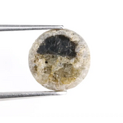 4.02Ct Natural Diamond Fancy Round Brilliant Diamond Yellowish- Black Diamond For Custom Jewelry Making 