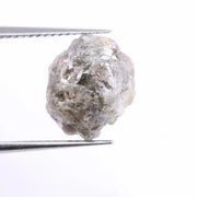 4.07 Ct rare grey rough diamond natural loose uncut raw crystal for custom Rings