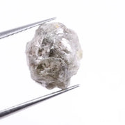 4.07 Ct rare grey rough diamond natural loose uncut raw crystal for custom Rings