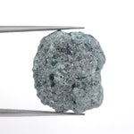 blue color raw diamond ore natural texture