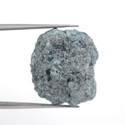blue color raw diamond ore natural texture