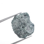 blue color raw diamond ore natural texture