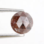 brown colour round cut brown diamond jewelry